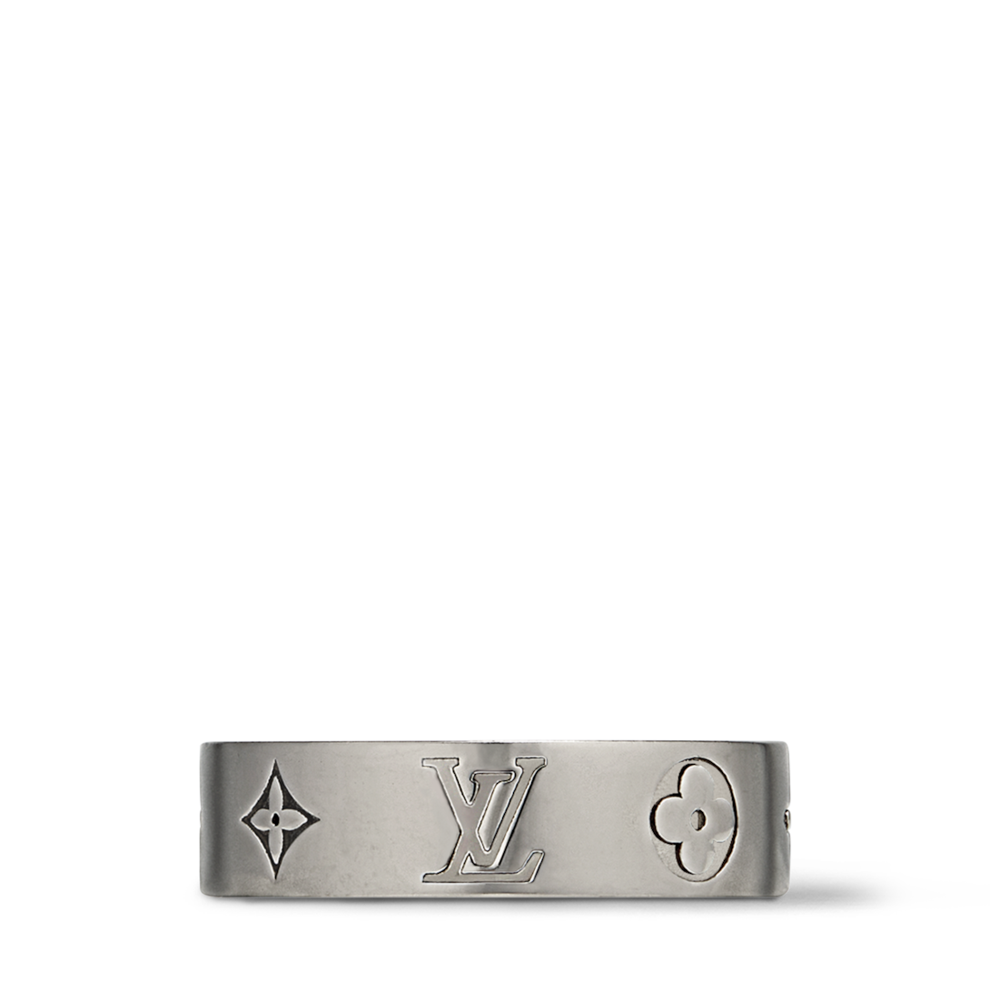 LV Mosaic Thin Ring S00 - Men - Fashion Jewelry | LOUIS VUITTON ®